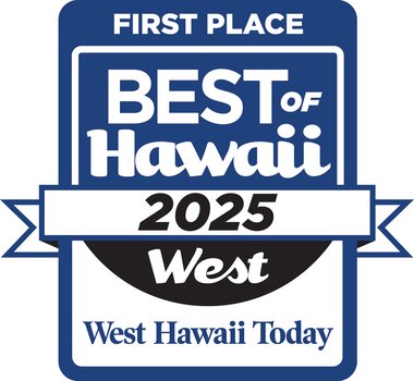 Best of West Hawaii 2025 – First Place