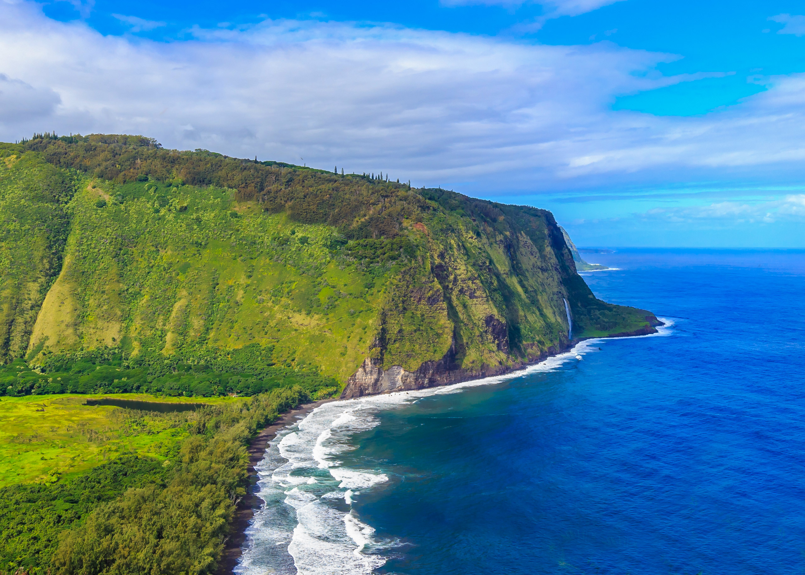 Island Helicopter Tours on the Kohala Coast Blue Hawaiian Helicopters