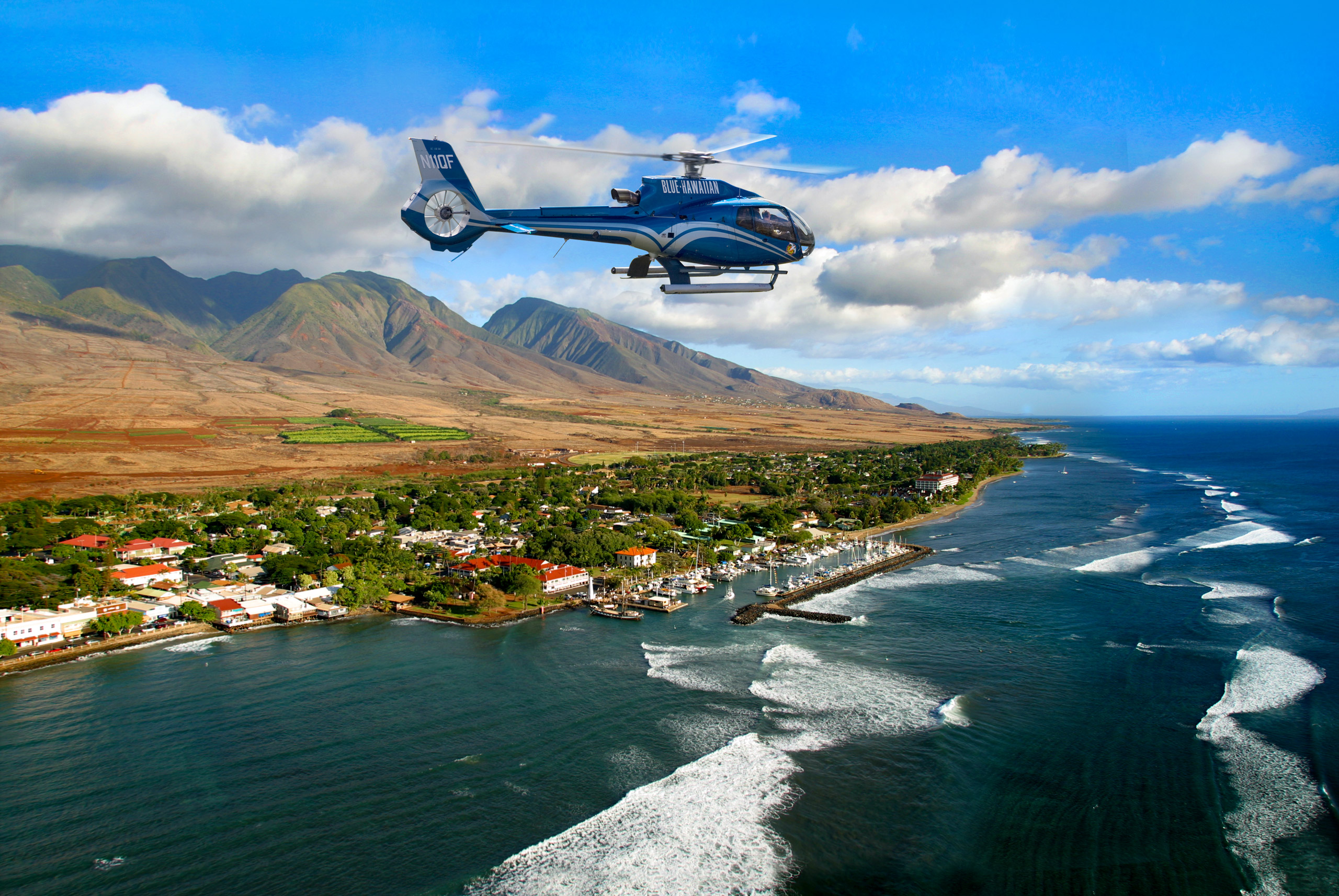 helicopter tours west maui